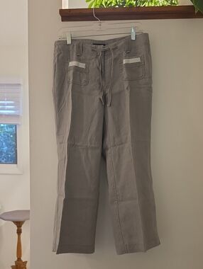 INC International Concepts Gray  Linen Pants